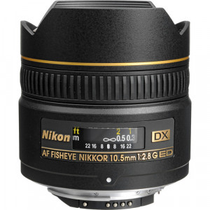 لنز نیکون AF DX Fisheye-NIKKOR 10.5mm f/2.8G ED